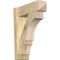 Ekena Millwork Balboa Rough Sawn Arts and Crafts Outlooker, Douglas Fir, 6"W x 18"D x 22"H OUT06X18X22BOA03RDF - alternate 1